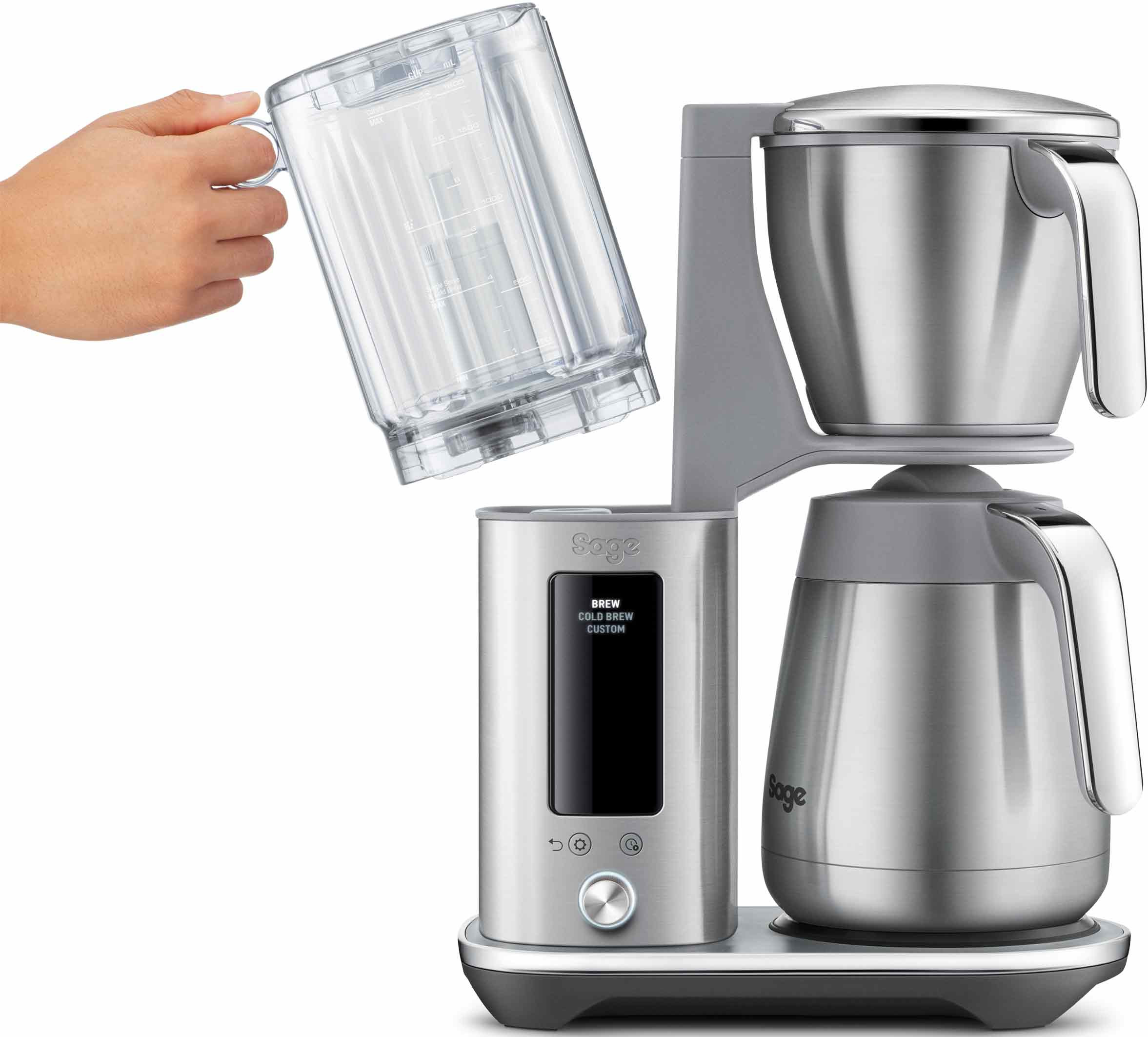 Sage SDC465BSS Filteres kávéfőző -  The Luxe Brewer™ Thermal